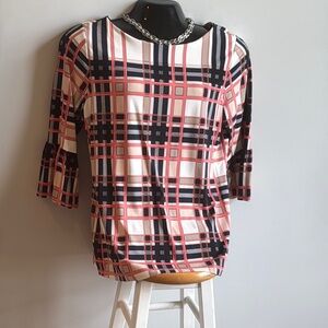 Charter Club blouse sz L
